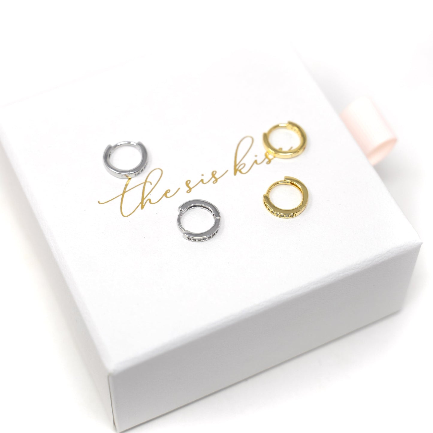 Crystal Huggies JEWELRY The Sis Kiss