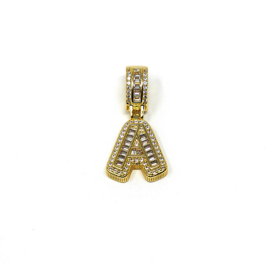 Bling Initial Necklace JEWELRY The Sis Kiss