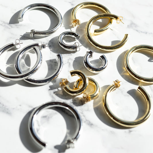 The Harlowe Hoops JEWELRY The Sis Kiss