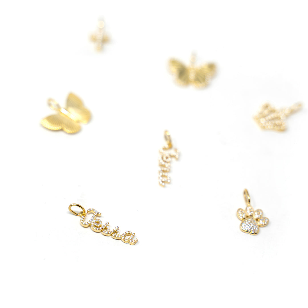 Customized Charm Bar Name Charm Charms & Pendants The Sis Kiss