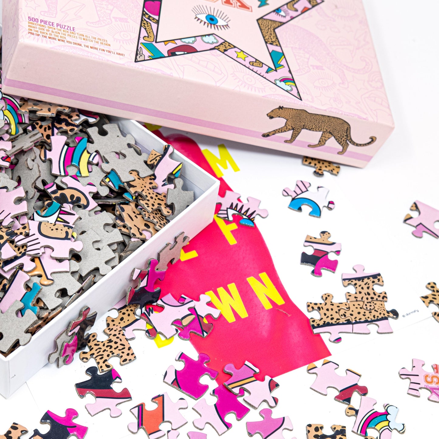 TSK 500 Piece Puzzle HOME The Sis Kiss