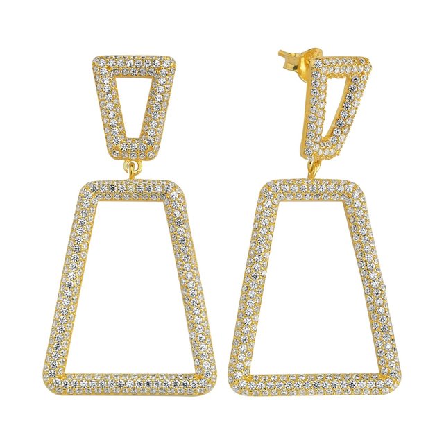 Deco Drop Earrings JEWELRY The Sis Kiss