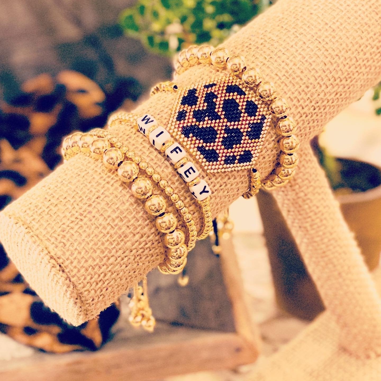Beaded Adjustable Bracelets JEWELRY The Sis Kiss