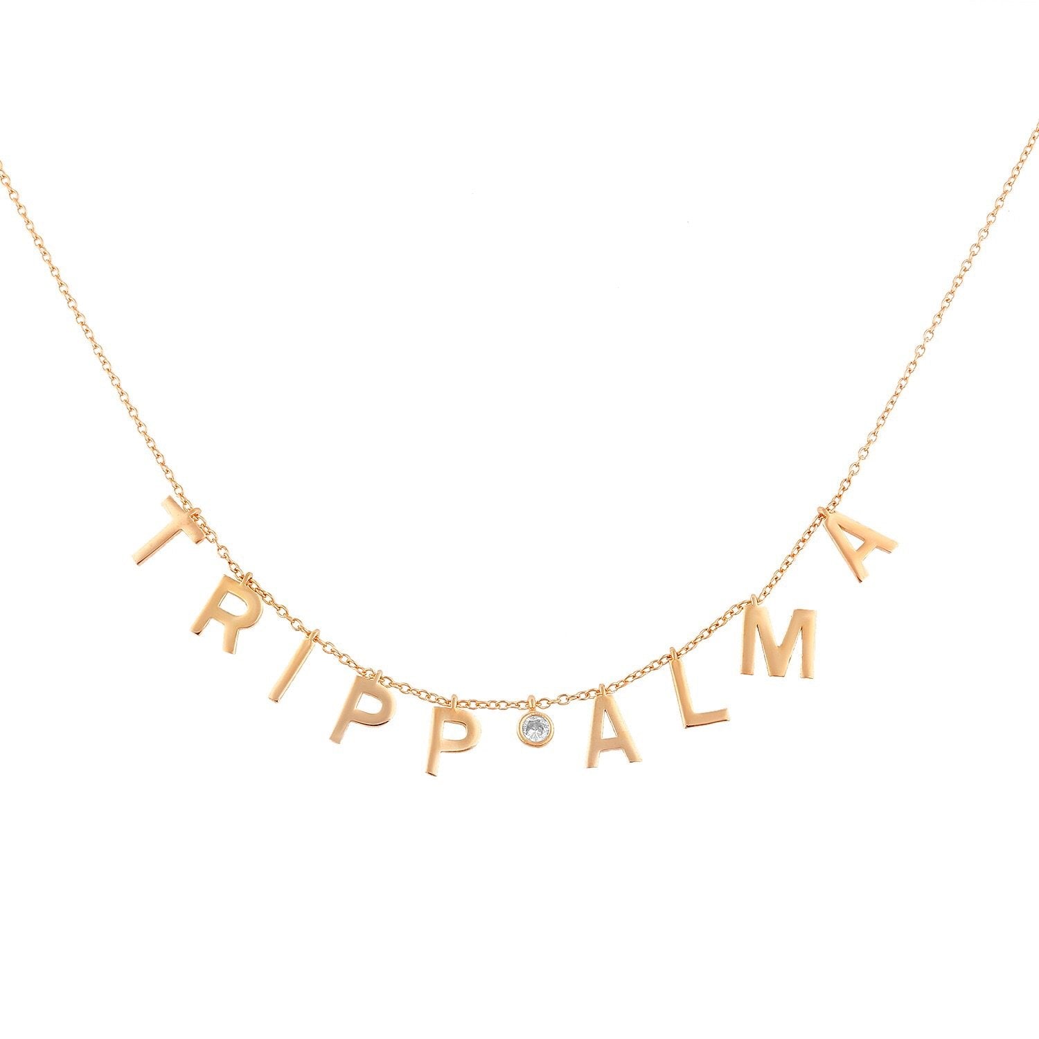 It’s All in a Name™ Personalized Necklace JEWELRY The Sis Kiss