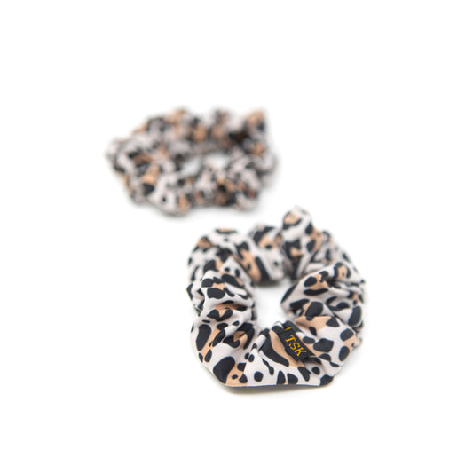 Sara Davis Fitness + The Sis Kiss Workout Gear ACCESSORY The Sis Kiss Leopard Scrunchie