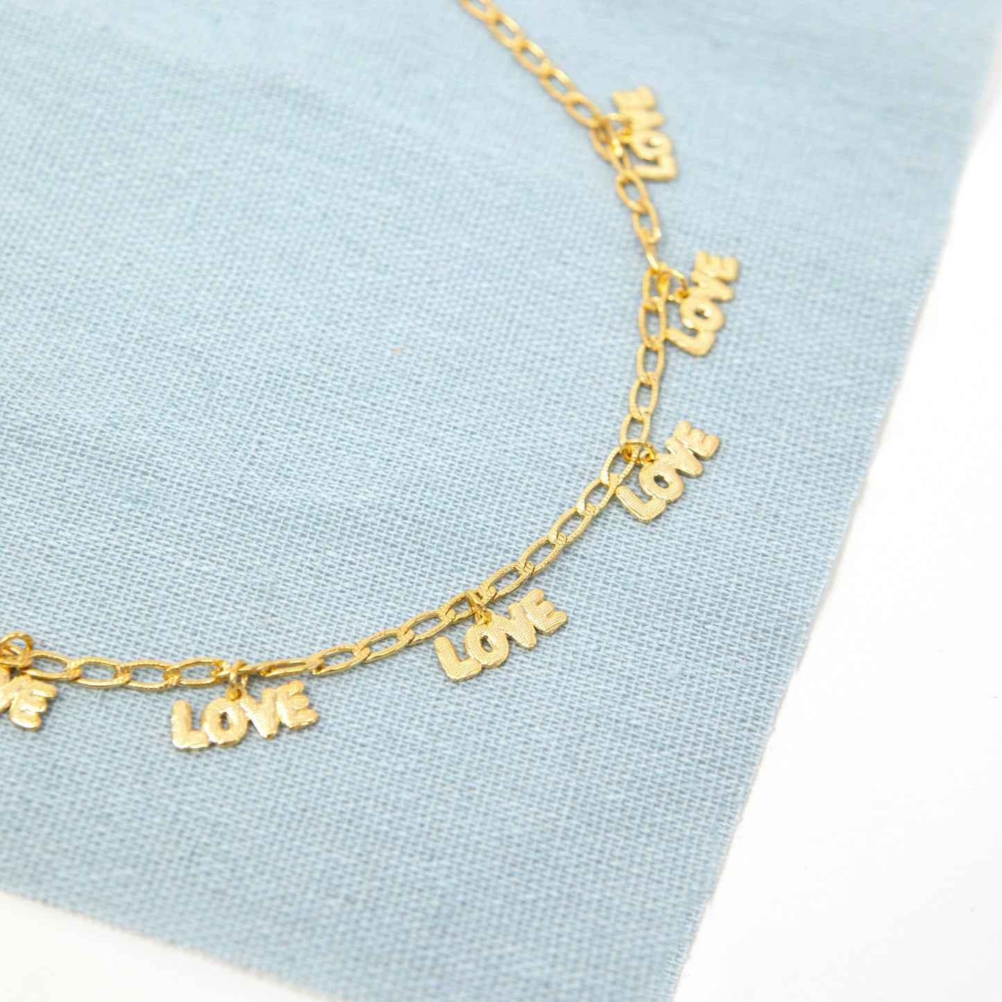 Love Charms Necklace and Bracelet JEWELRY The Sis Kiss