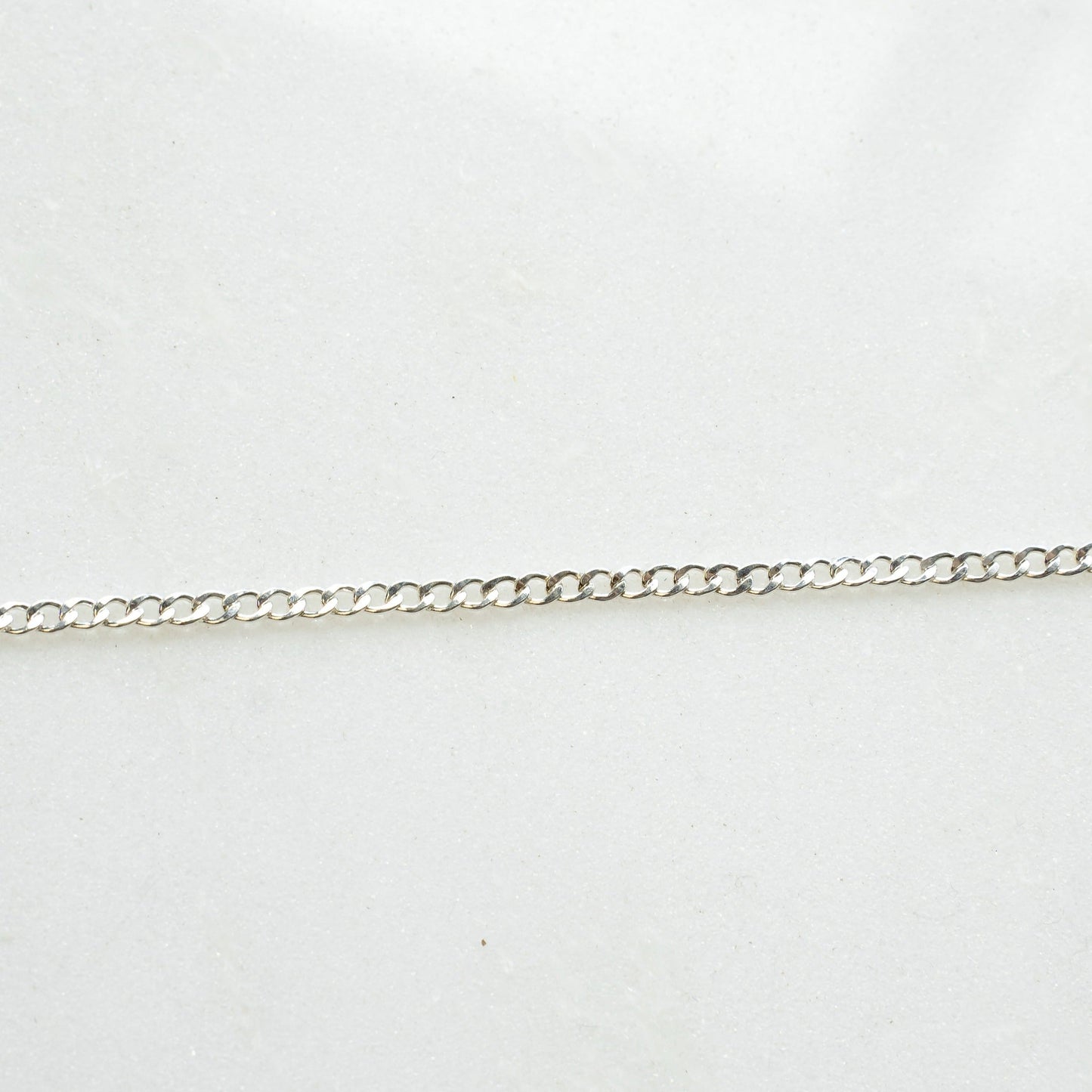 Lovely Links Permanent Jewelry JEWELRY The Sis Kiss Sterling Silver 3.3 mm Curb Link Cable Chain 15 Minutes