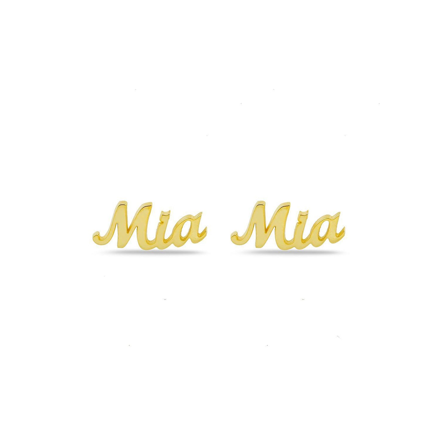 Custom Name Earring Crawlers JEWELRY The Sis Kiss