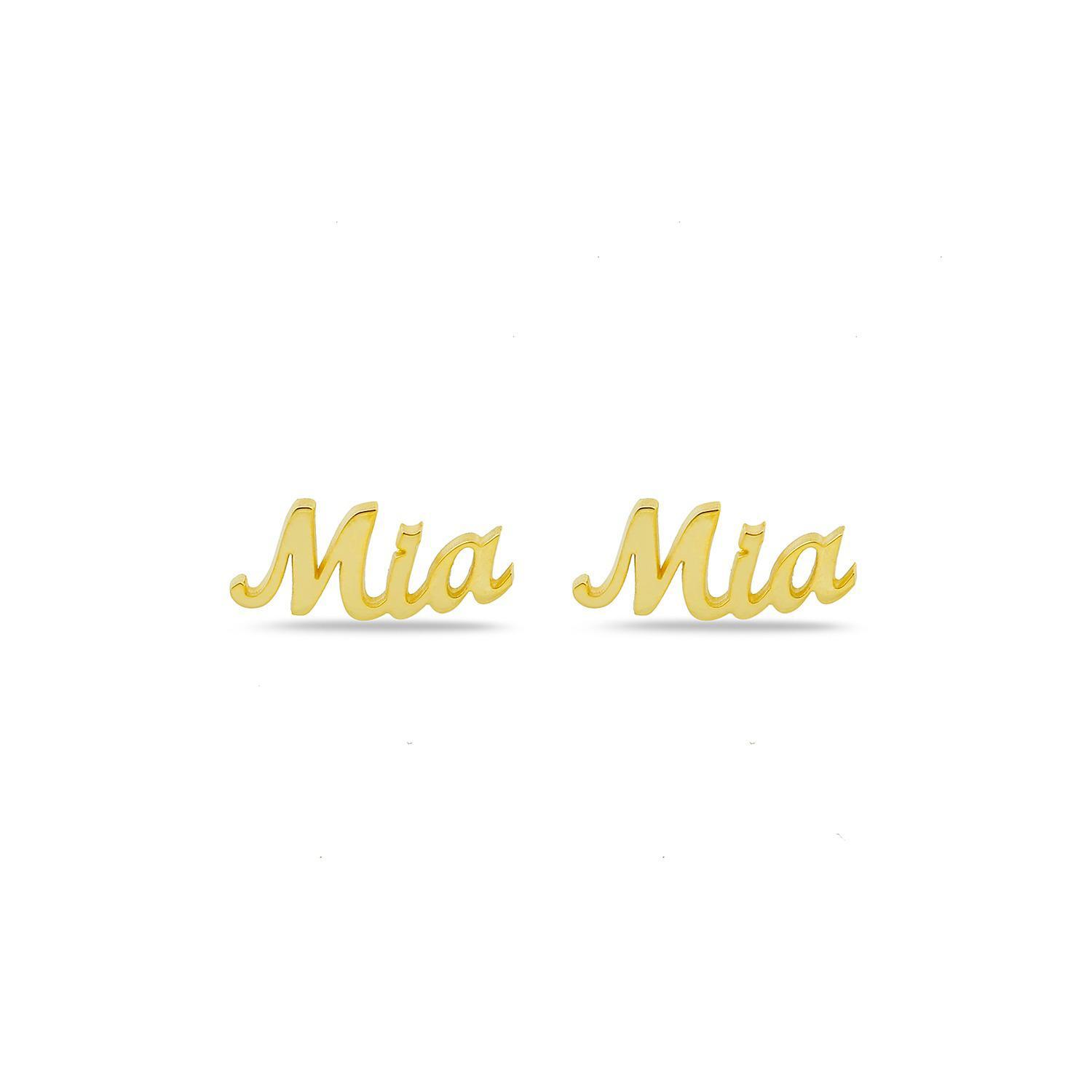 Custom Name Earring Crawlers JEWELRY The Sis Kiss
