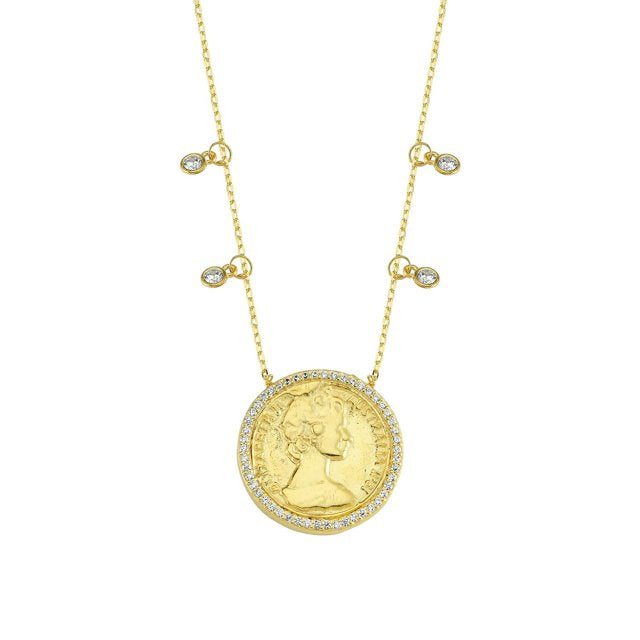 Queen of My Heart Necklace JEWELRY The Sis Kiss
