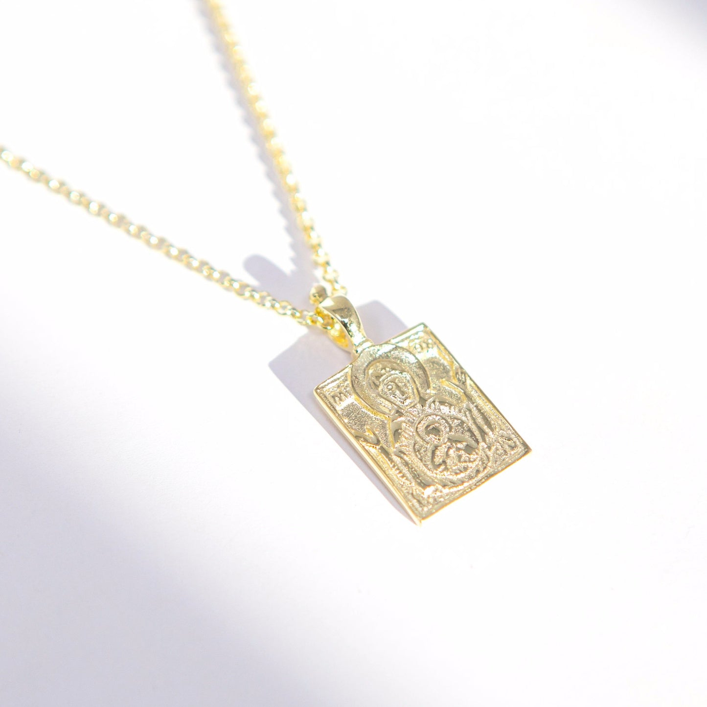 Share the Faith - Rectangular Pendants JEWELRY The Sis Kiss Baptism Pendant