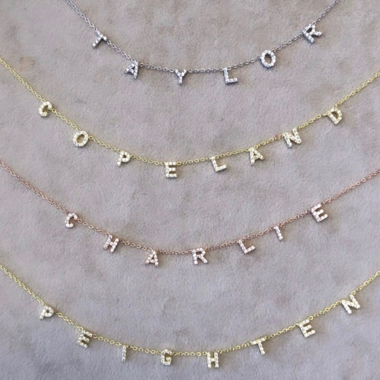 It’s All in a Name® *Mini* Personalized Necklace JEWELRY The Sis Kiss