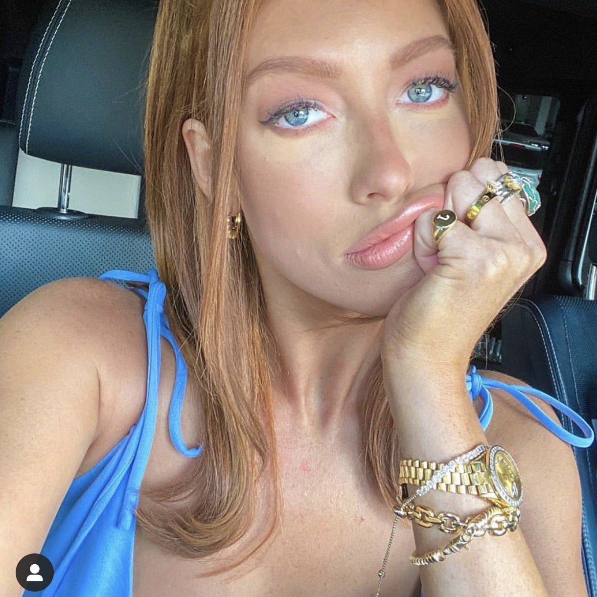 Gold Chain Link Cuff JEWELRY The Sis Kiss