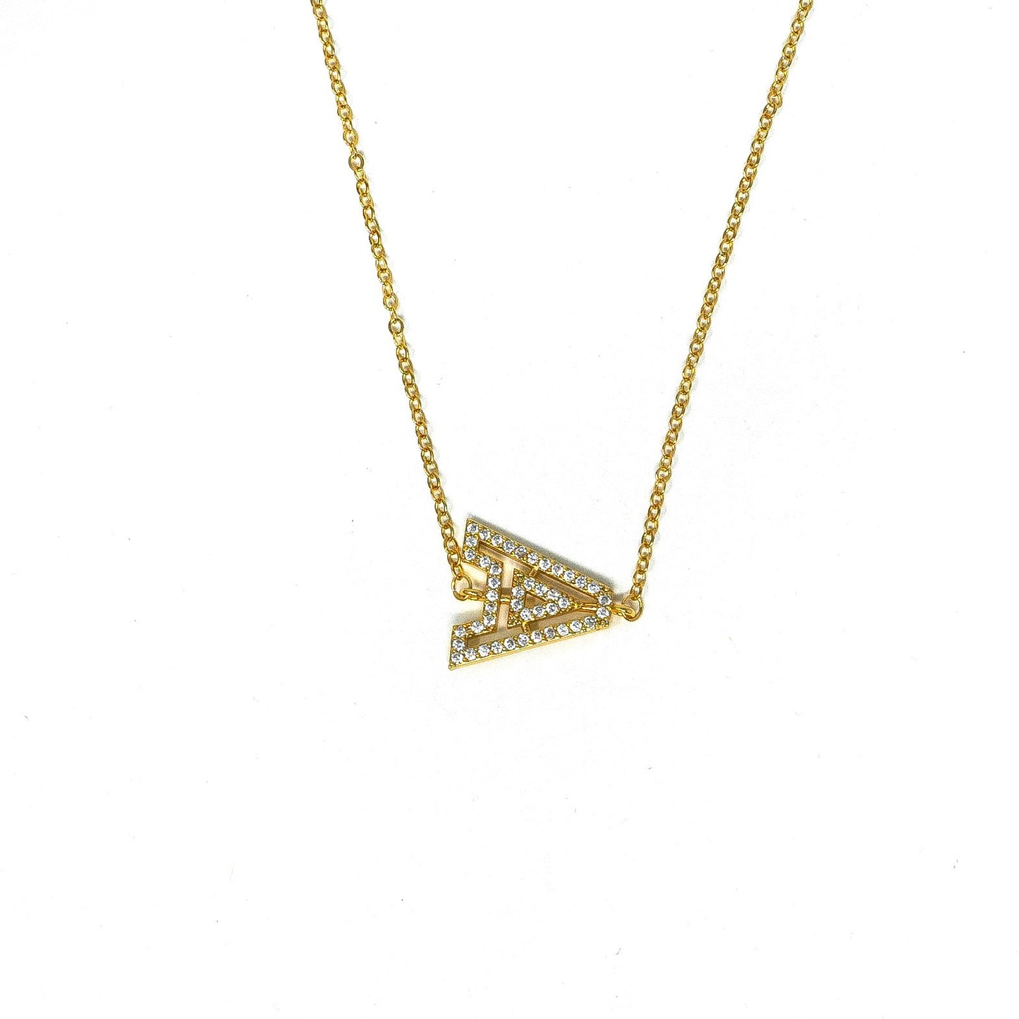 The Side Initial Necklace JEWELRY The Sis Kiss
