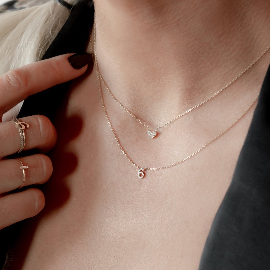 Custom Dainty Game Day Necklace Jewelry The Sis Kiss