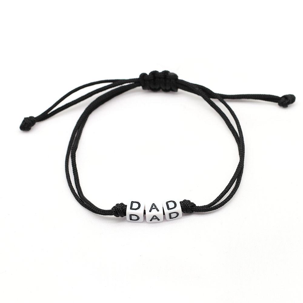 Dad Lariat Cord Bracelet JEWELRY The Sis Kiss