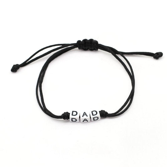 Dad Lariat Cord Bracelet JEWELRY The Sis Kiss