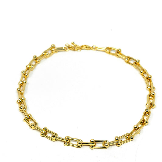 Graduated Chain Link Necklace JEWELRY The Sis Kiss