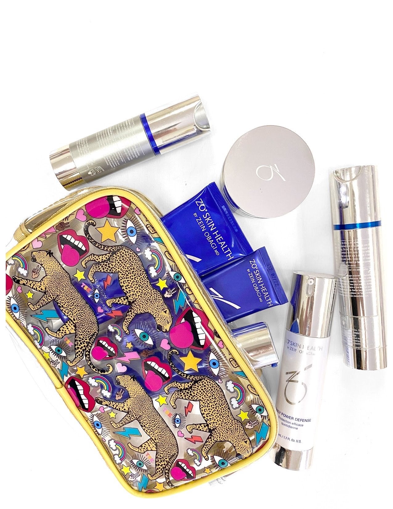 The Sis Kiss Graphic Cosmetic Bag ACCESSORY The Sis Kiss