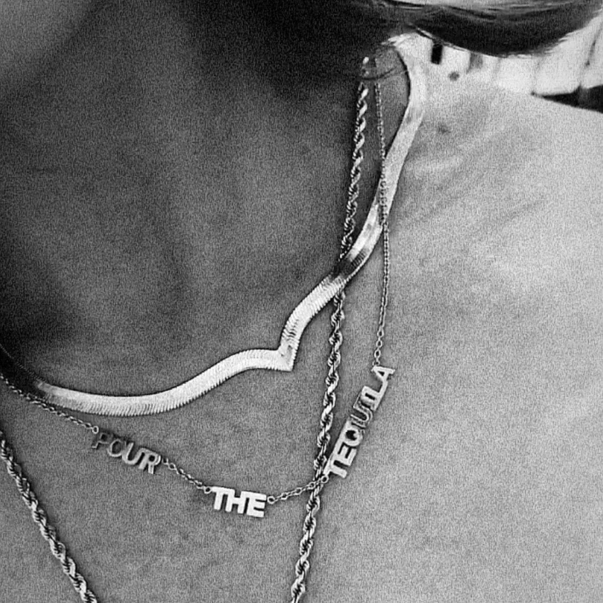 *Drink Up* It's All in a Name Necklace® JEWELRY The Sis Kiss