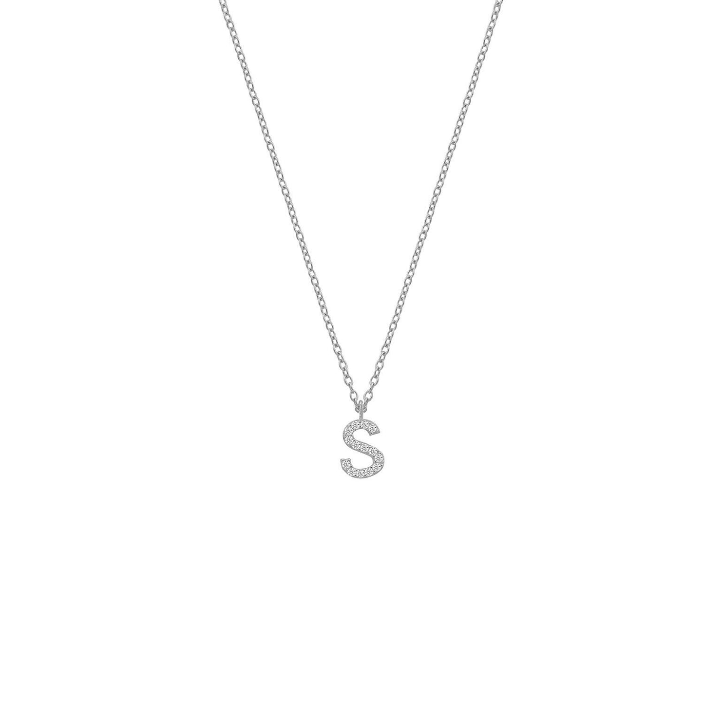 Classic Initial Necklaces JEWELRY The Sis Kiss