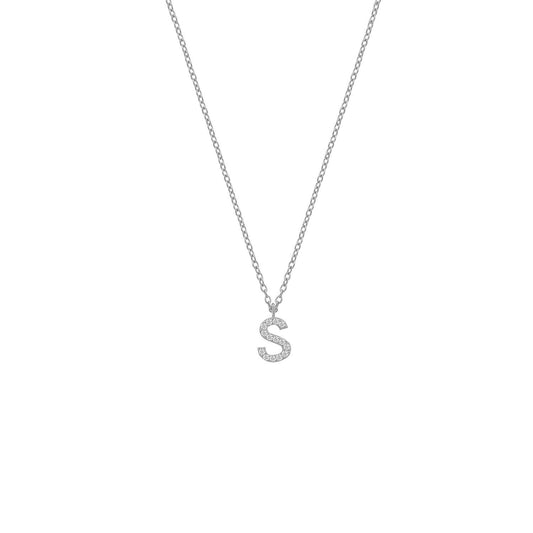 Classic Initial Necklaces JEWELRY The Sis Kiss