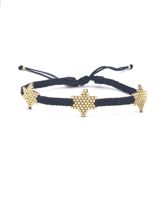 Open Star Beaded Bracelets JEWELRY The Sis Kiss