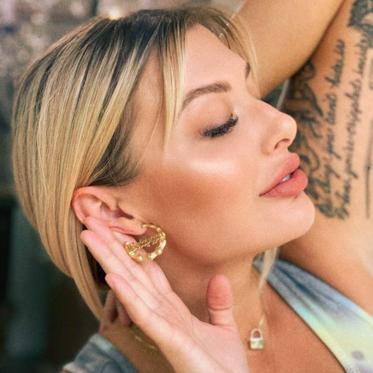 Babygirl and Mama Bamboo Hoops JEWELRY The Sis Kiss
