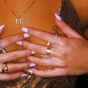 Zodiac Olde English Adjustable Rings JEWELRY The Sis Kiss