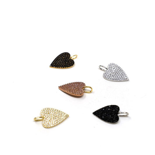 Moody Heart Charm Charms & Pendants The Sis Kiss