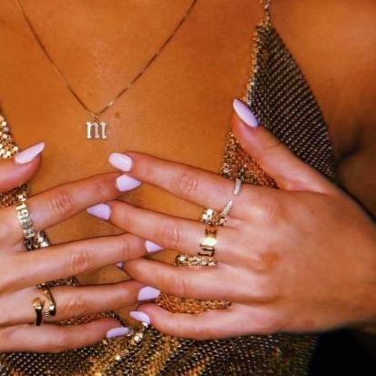 Open Crystal Band Ring JEWELRY The Sis Kiss