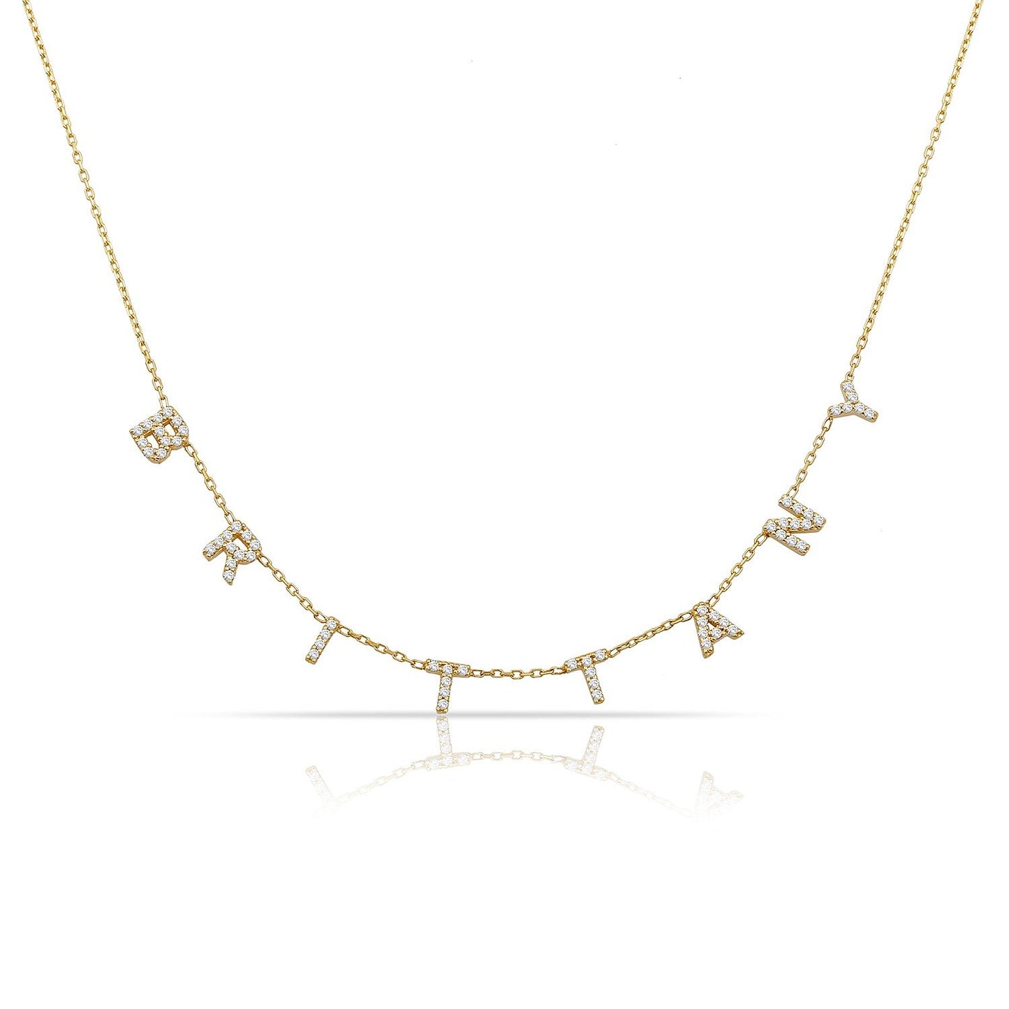 It’s All in a Name® *Mini* Personalized Necklace JEWELRY The Sis Kiss