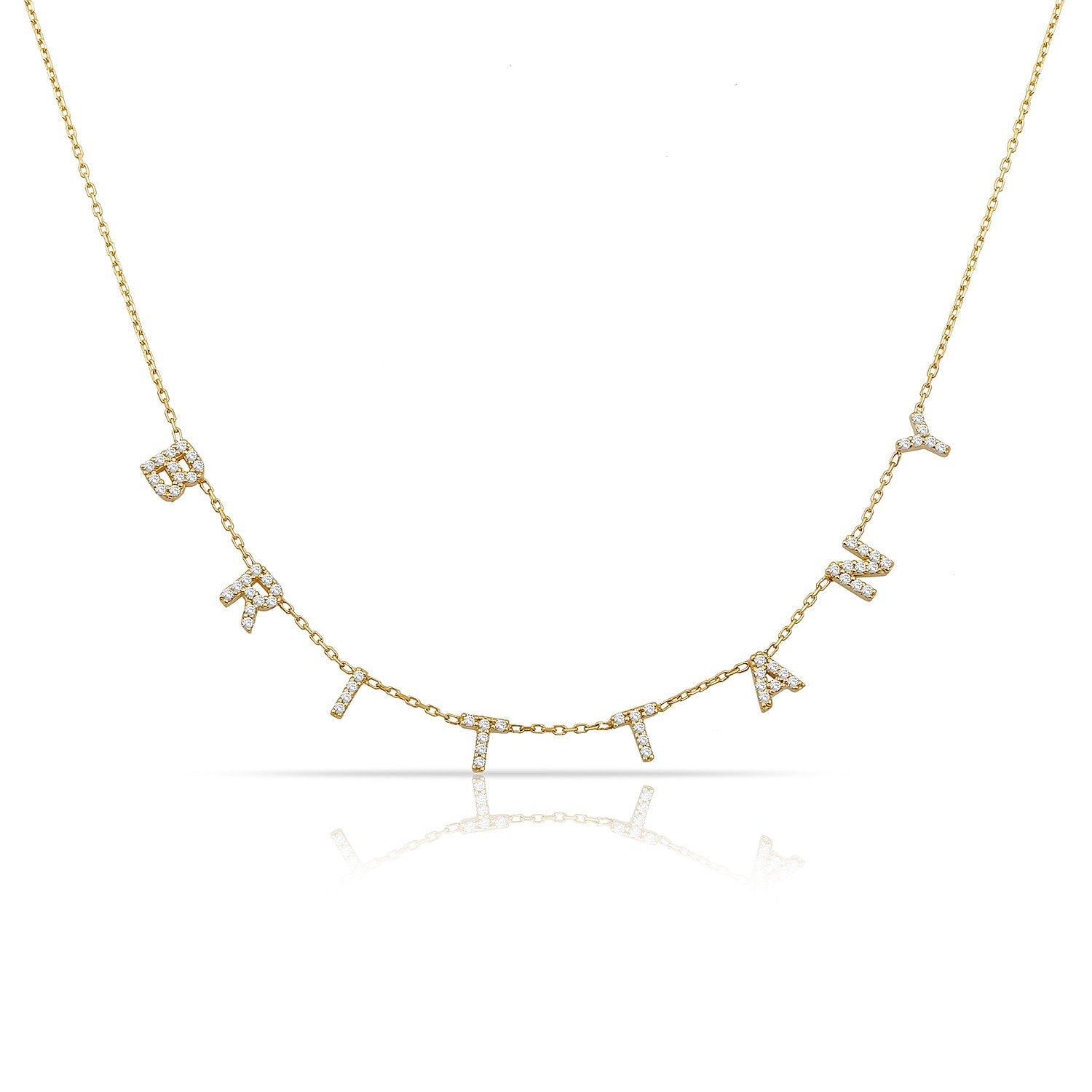 It’s All in a Name® *Mini* Personalized Necklace JEWELRY The Sis Kiss