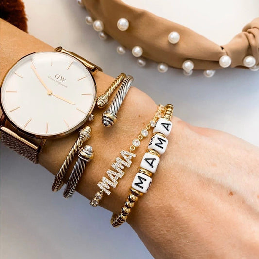 Beaded Adjustable Bracelets JEWELRY The Sis Kiss