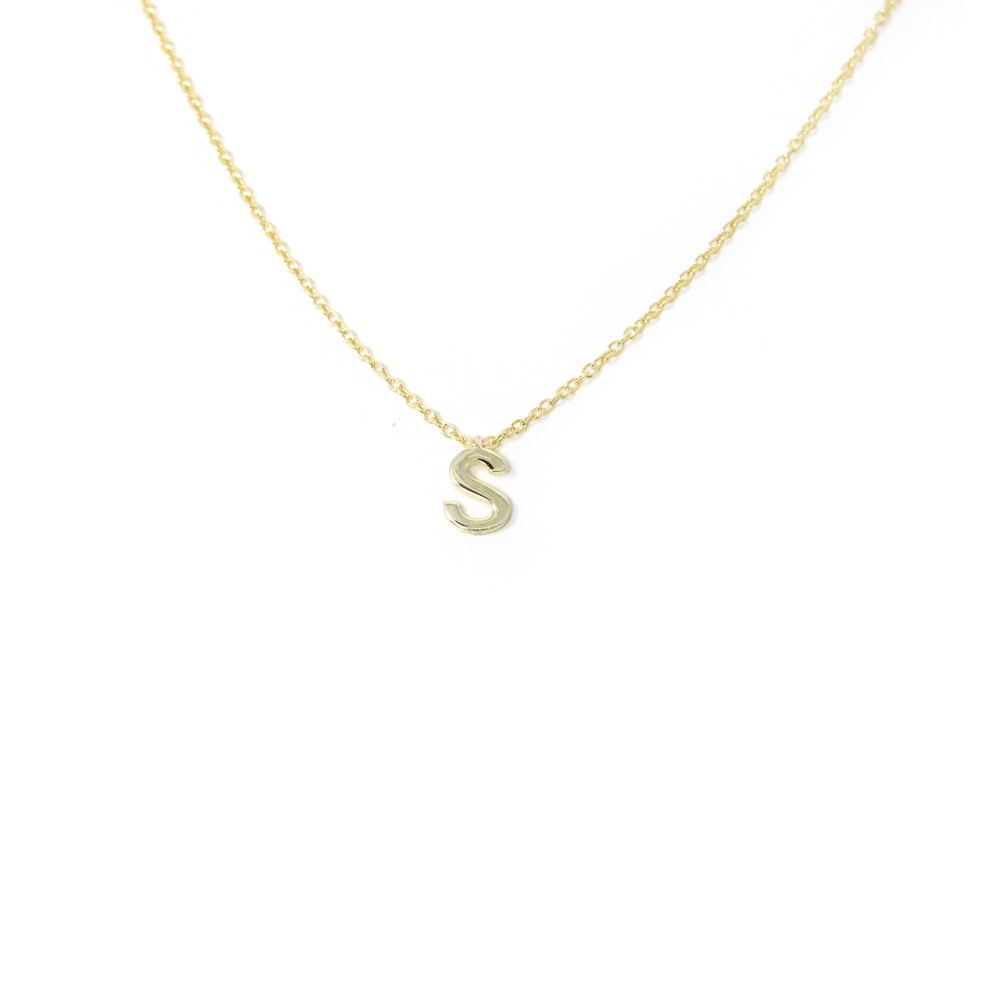 Classic Initial Necklaces JEWELRY The Sis Kiss