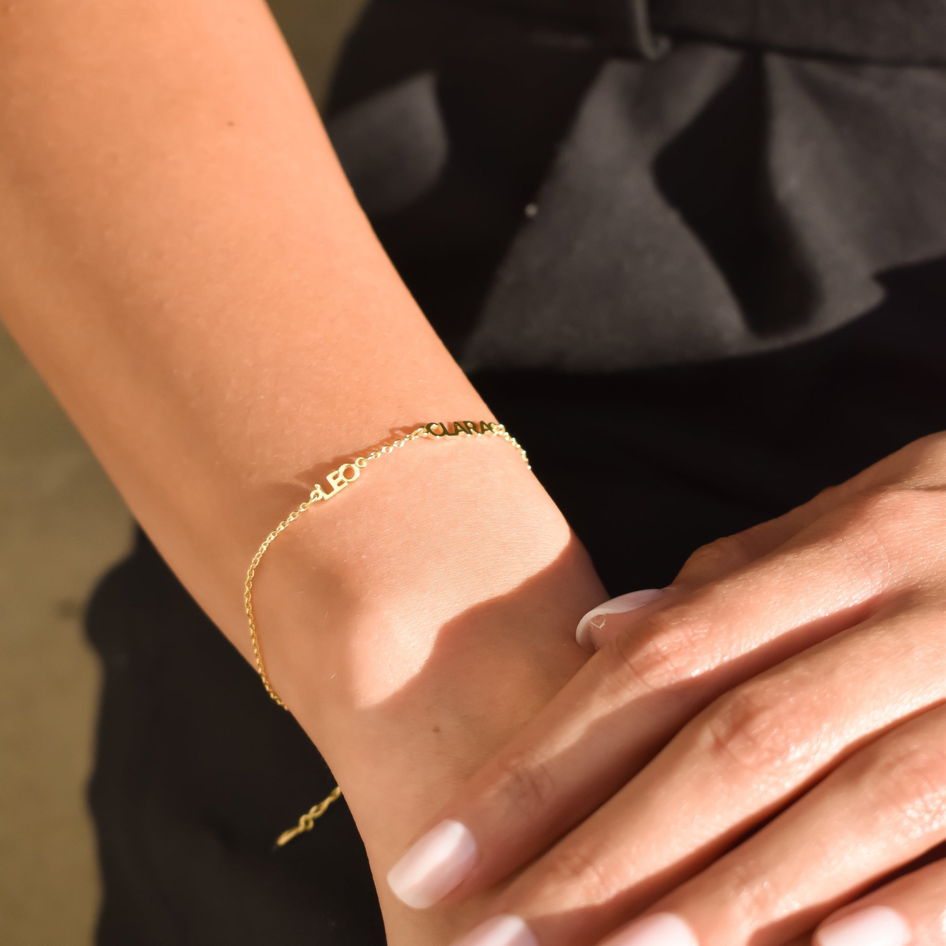 Custom My Mantra Name Bracelet Bracelets Bob 