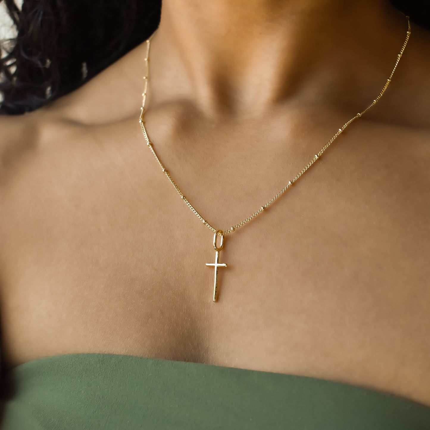 Zoe Cross Charm Charms & Pendants Joyce 