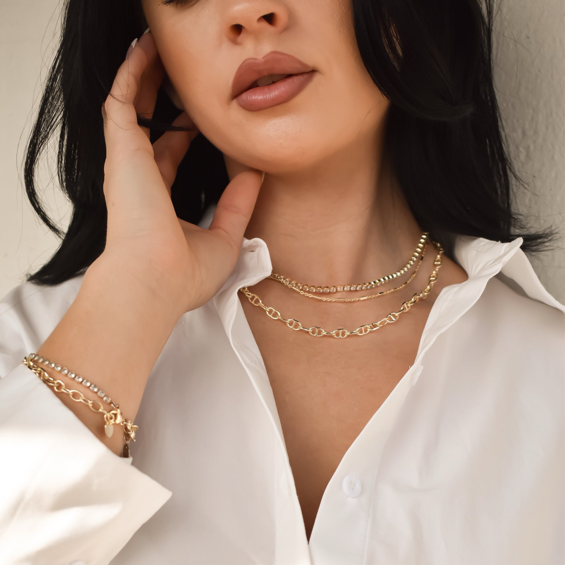 Sprinkle Chain Necklaces Joyce 