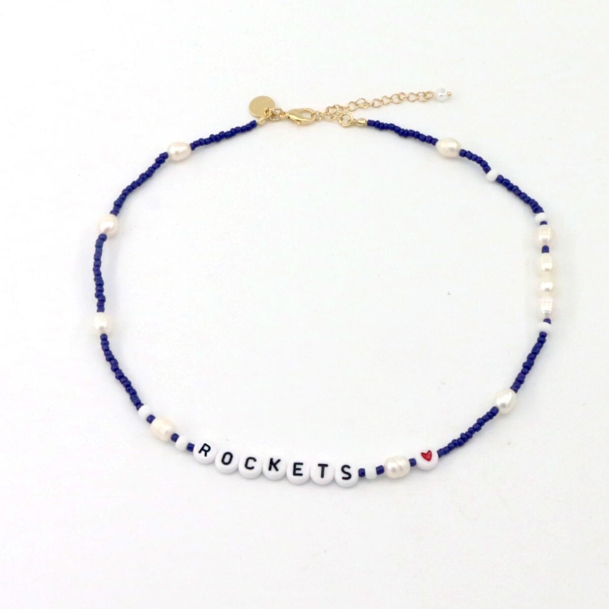 Home Team ROCKETS Beaded Jewelry The Sis Kiss