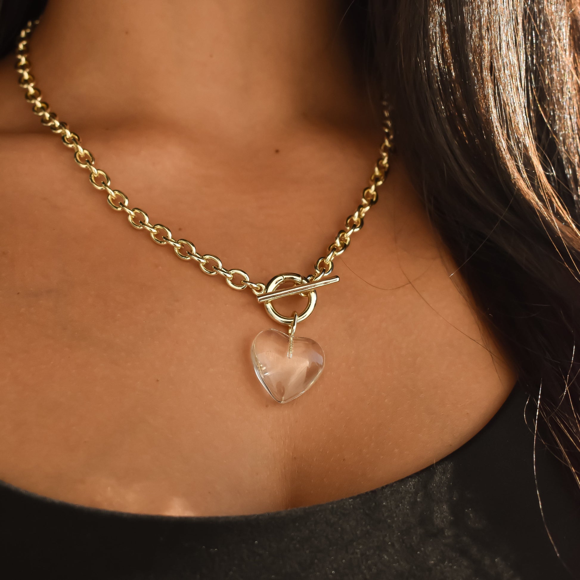 Gallery Charm Necklace necklace Sis Kiss 