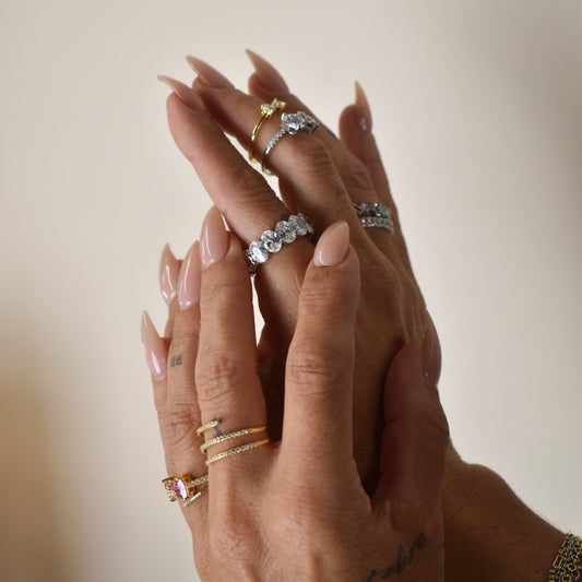 The Pink Bow Ring Rings Sis Kiss 