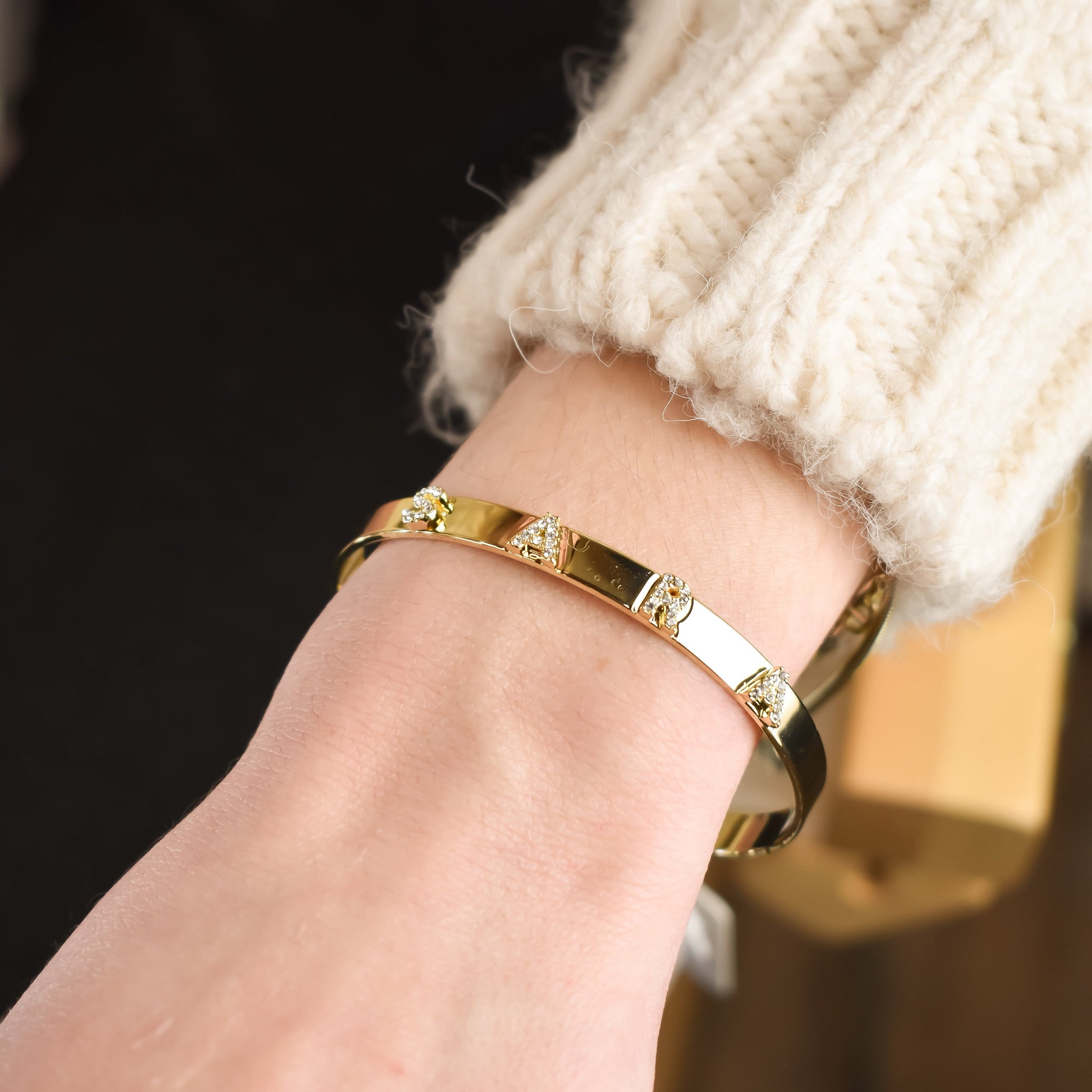 Custom Name Cuff Bracelet Joyce 