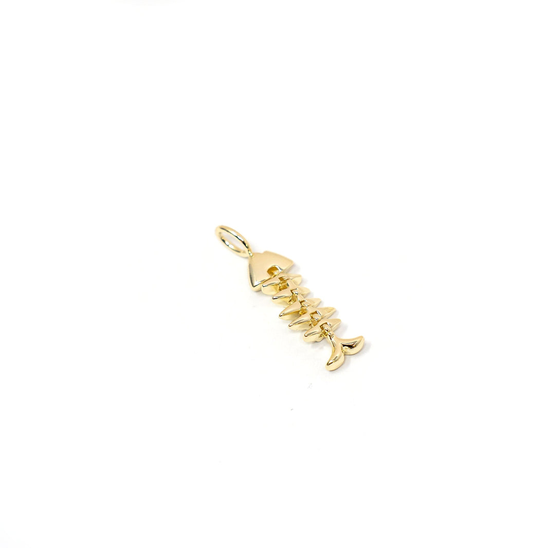 The Sis Kiss Bling Bar Charm Gold main image 0