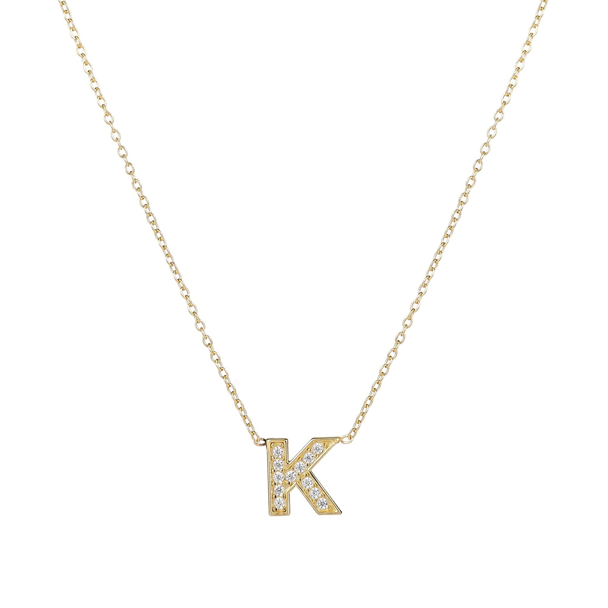 Custom Bold Initial Necklace necklace Bob 