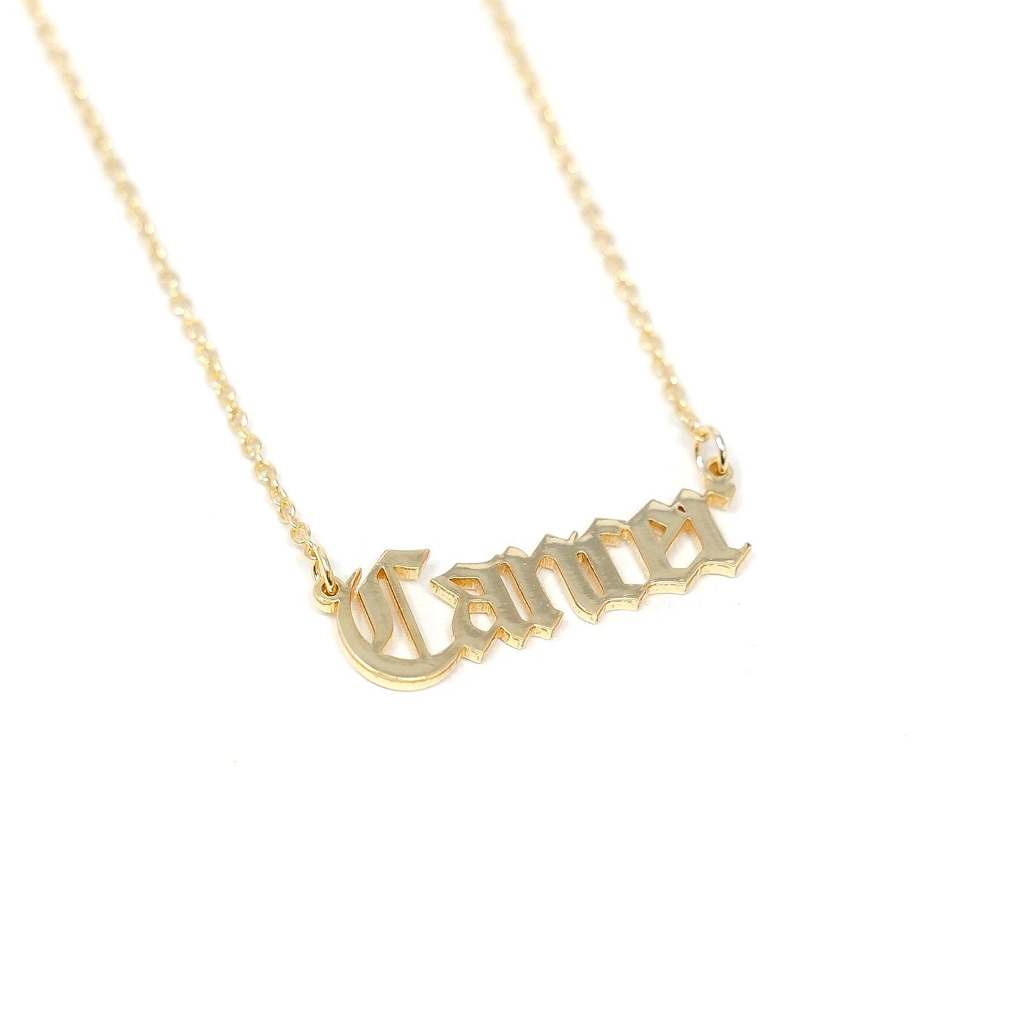 Zodiac Nameplate Necklaces JEWELRY The Sis Kiss 