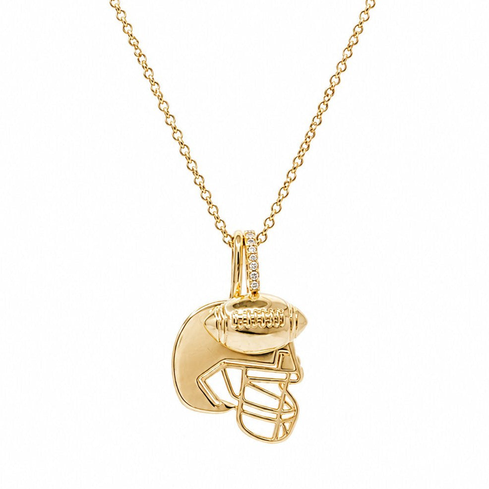 Football Classic Charm Necklace Necklaces Joyce 