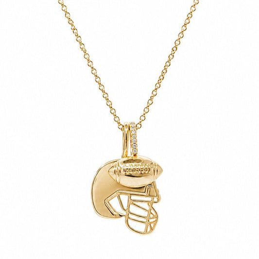 Football Classic Charm Necklace Necklaces Joyce 