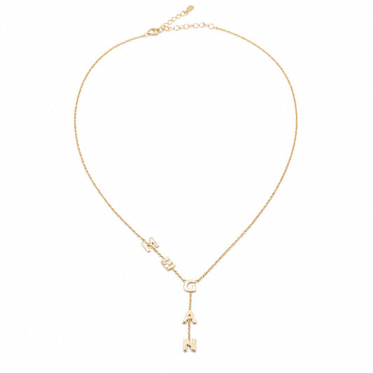 Custom Vertical Name Drop Necklace necklace Bob 