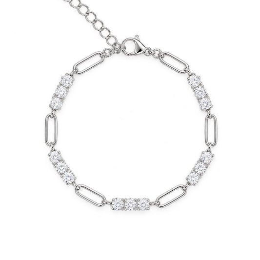 Crystal Link Tennis Bracelet Bracelet Crystal 