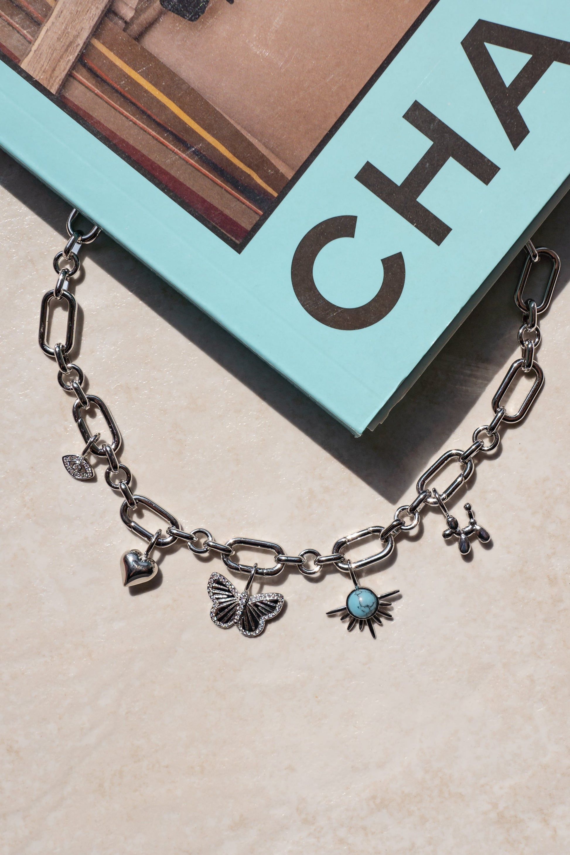 Collectors Charm Necklace The Sis Kiss 
